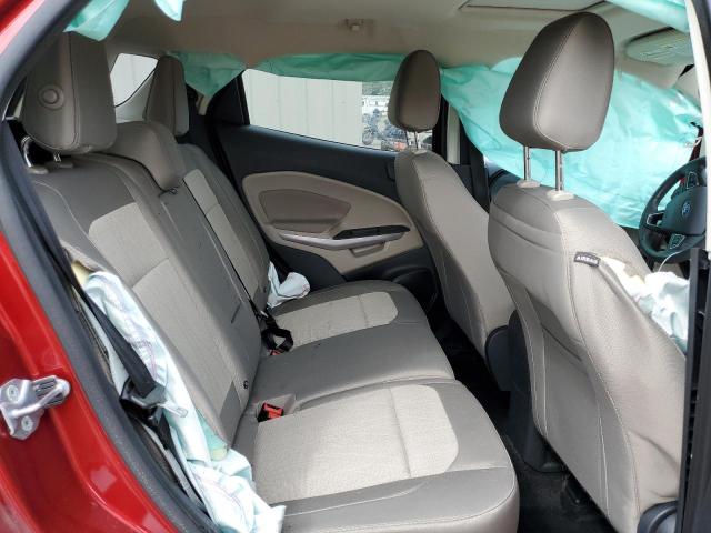MAJ3S2GE2LC349660 - 2020 FORD ECOSPORT SE RED photo 6
