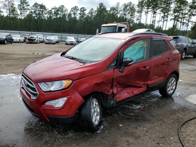 MAJ3S2GE2LC349660 - 2020 FORD ECOSPORT SE RED photo 9