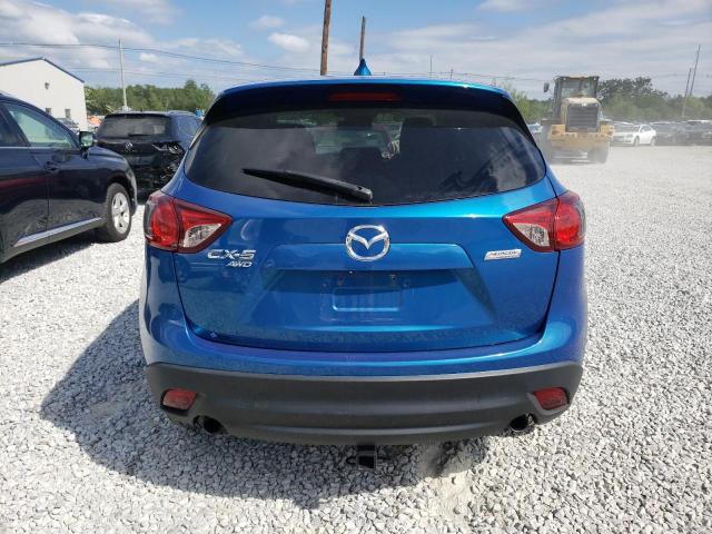 JM3KE4CY1E0358693 - 2014 MAZDA CX-5 TOURING BLUE photo 6