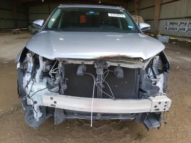 5TDKKRFH9GS142813 - 2016 TOYOTA HIGHLANDER XLE SILVER photo 5