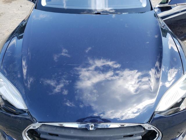 5YJSA1DP1DFP04055 - 2013 TESLA MODEL S BLUE photo 11