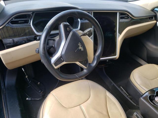 5YJSA1DP1DFP04055 - 2013 TESLA MODEL S BLUE photo 8