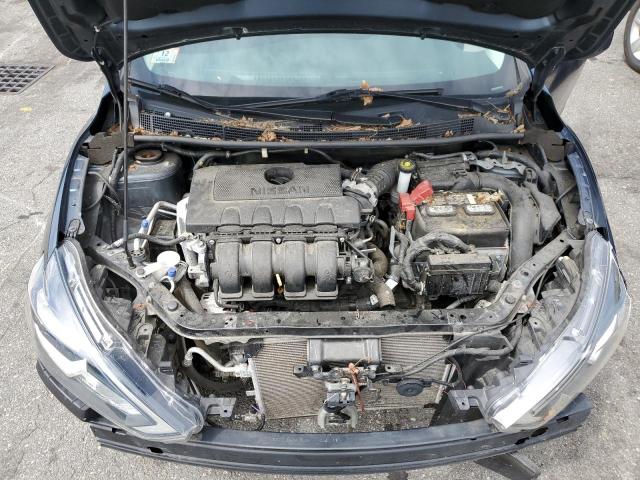 3N1AB7AP0HY293566 - 2017 NISSAN SENTRA S BLUE photo 11