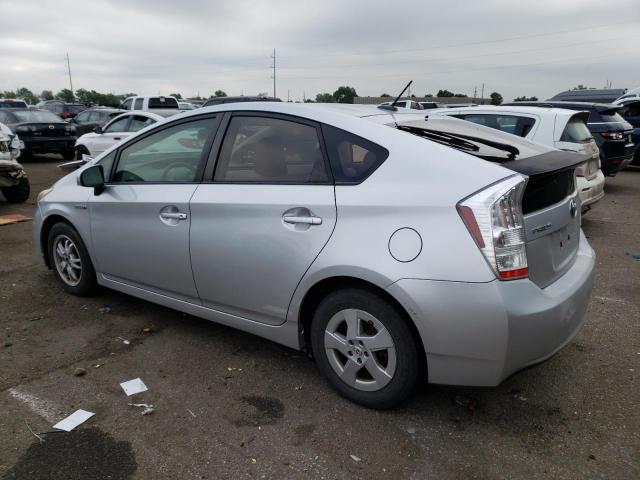 JTDKN3DUXA5157550 - 2010 TOYOTA PRIUS SILVER photo 2