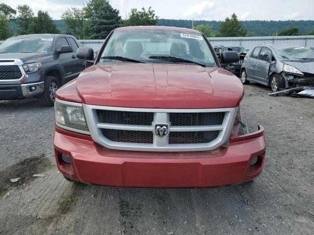 1D7HW32KX9S714887 - 2009 DODGE DAKOTA SXT RED photo 5