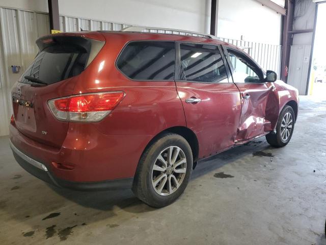 5N1AR2MN6EC609364 - 2014 NISSAN PATHFINDER S RED photo 3