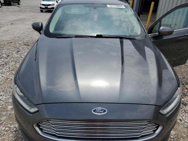 3FA6P0G78FR119826 - 2015 FORD FUSION S GRAY photo 11