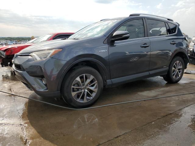 JTMRJREV7JD191536 - 2018 TOYOTA RAV4 HV LE GRAY photo 1