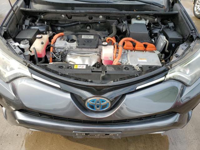 JTMRJREV7JD191536 - 2018 TOYOTA RAV4 HV LE GRAY photo 11