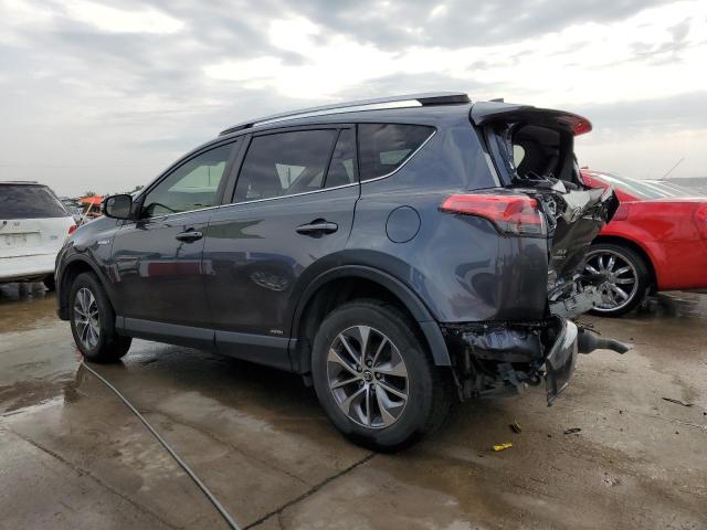 JTMRJREV7JD191536 - 2018 TOYOTA RAV4 HV LE GRAY photo 2