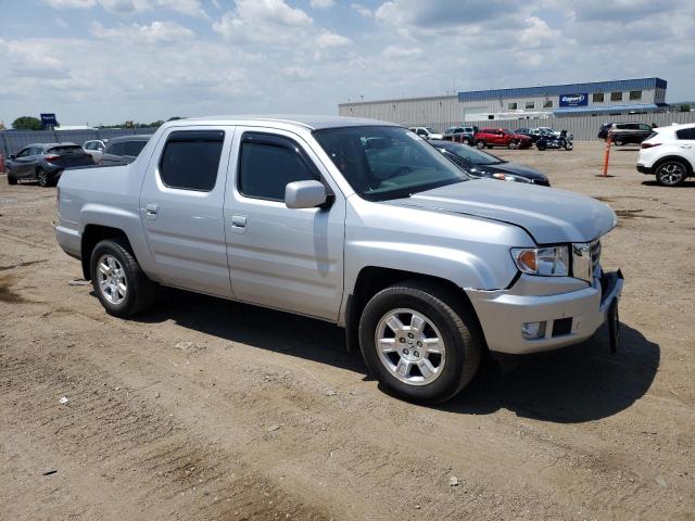 5FPYK1F48DB005264 - 2013 HONDA RIDGELINE RTS SILVER photo 4