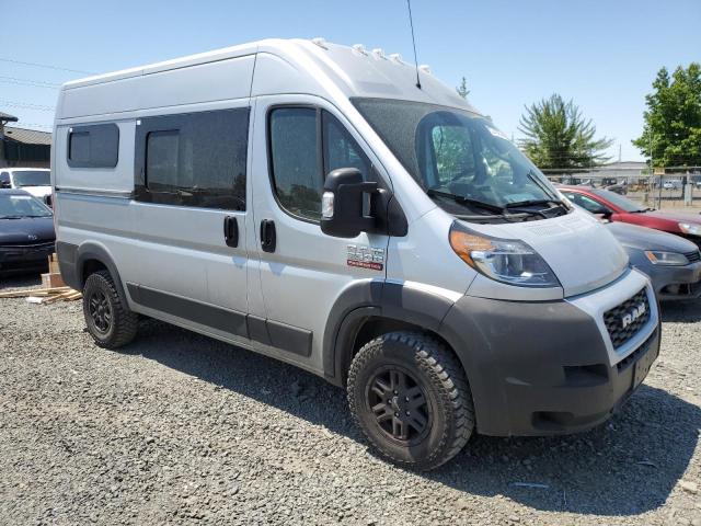 3C6LRVCG4ME555207 - 2021 RAM PROMASTER 2500 HIGH 银色 照片 4