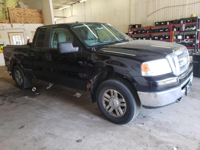 1FTPX14V58FB88920 - 2008 FORD F-150 BLACK photo 4