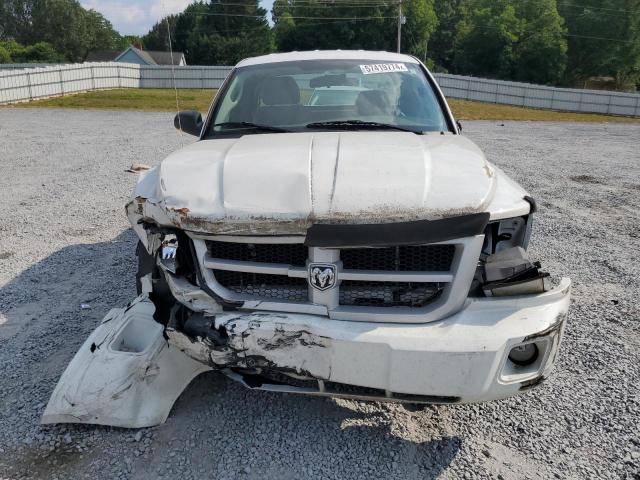 1D7RE3BK1BS537806 - 2011 DODGE DAKOTA SLT WHITE photo 5