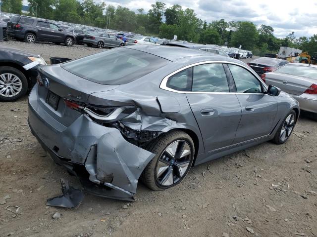 WBY83FB02RFR75716 - 2024 BMW I4 XDRIVE 40 GRAY photo 3