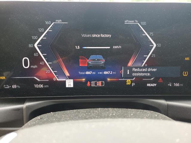 WBY83FB02RFR75716 - 2024 BMW I4 XDRIVE 40 GRAY photo 9