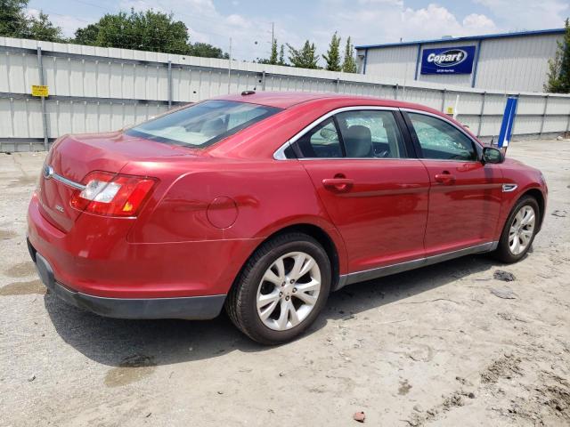 1FAHP2EW9AG159024 - 2010 FORD TAURUS SEL RED photo 3