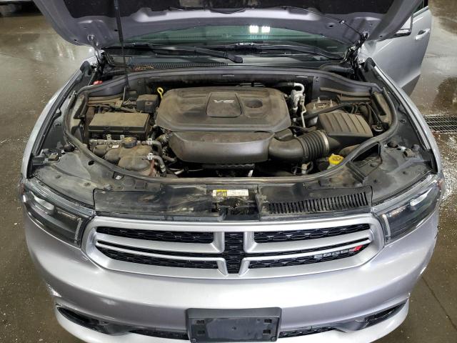 1C4RDJDG3JC307137 - 2018 DODGE DURANGO GT SILVER photo 12