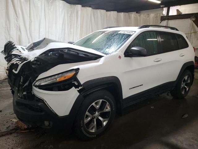 1C4PJMBX1JD619908 - 2018 JEEP CHEROKEE TRAILHAWK WHITE photo 1