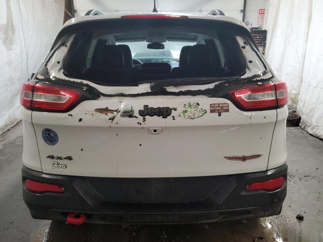 1C4PJMBX1JD619908 - 2018 JEEP CHEROKEE TRAILHAWK WHITE photo 6