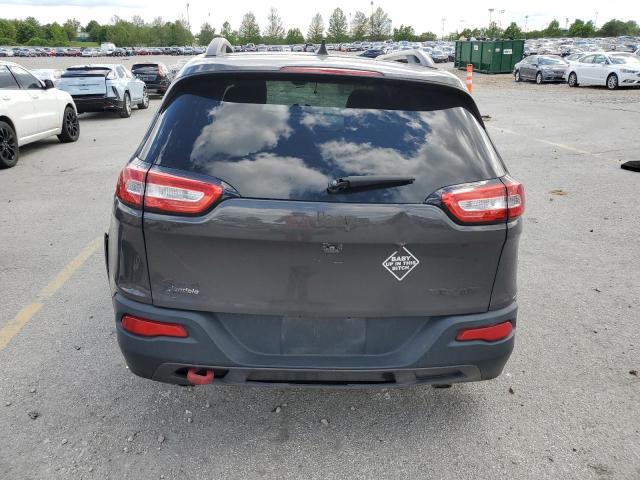 1C4PJMBS7GW130978 - 2016 JEEP CHEROKEE TRAILHAWK GRAY photo 6