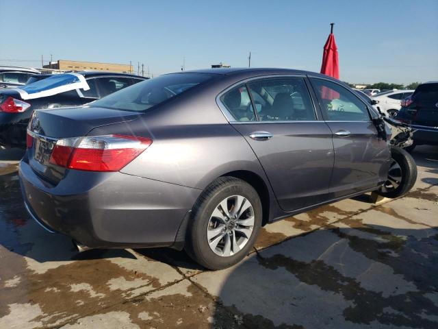 1HGCR2F36FA150005 - 2015 HONDA ACCORD LX GRAY photo 3