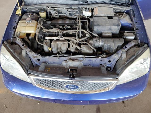 3FAFP31N25R101779 - 2005 FORD FOCUS ZX3 BLUE photo 11