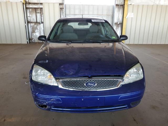 3FAFP31N25R101779 - 2005 FORD FOCUS ZX3 BLUE photo 5