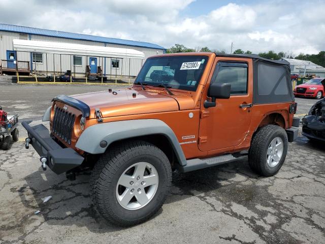 1J4AA2D10BL502471 - 2011 JEEP WRANGLER SPORT ORANGE photo 1