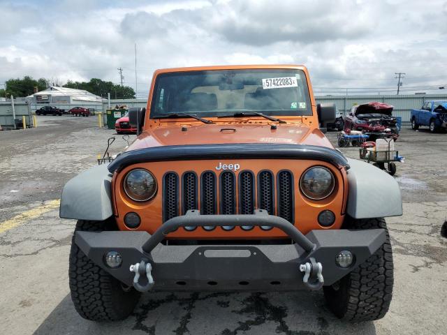 1J4AA2D10BL502471 - 2011 JEEP WRANGLER SPORT ORANGE photo 5