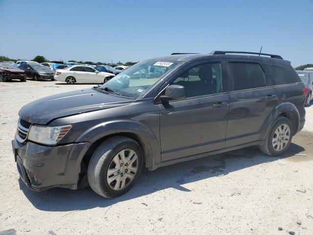 3C4PDCBB2KT872821 - 2019 DODGE JOURNEY SE GRAY photo 1