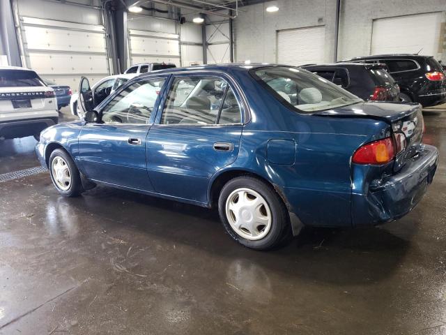 1NXBR12E6WZ123845 - 1998 TOYOTA COROLLA VE BLUE photo 2