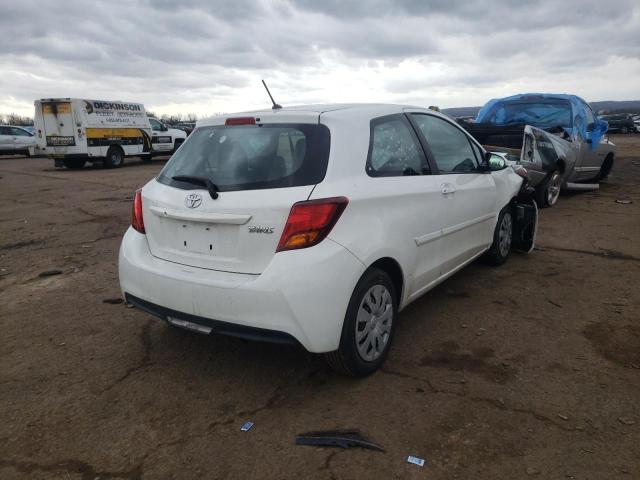 VNKJTUD30GA057608 - 2016 TOYOTA YARIS L WHITE photo 4