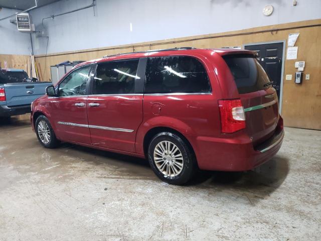 2C4RC1CG6FR571729 - 2015 CHRYSLER TOWN & COU TOURING L BURGUNDY photo 2
