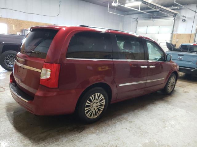 2C4RC1CG6FR571729 - 2015 CHRYSLER TOWN & COU TOURING L BURGUNDY photo 3