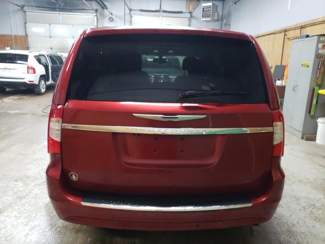 2C4RC1CG6FR571729 - 2015 CHRYSLER TOWN & COU TOURING L BURGUNDY photo 6