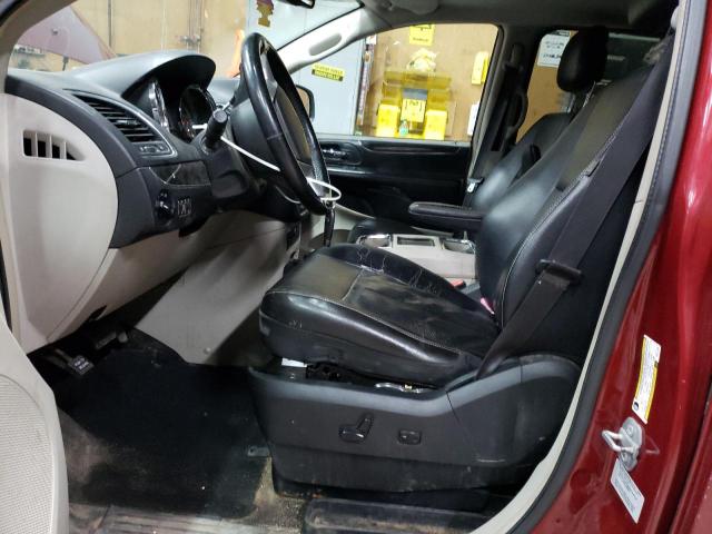 2C4RC1CG6FR571729 - 2015 CHRYSLER TOWN & COU TOURING L BURGUNDY photo 7