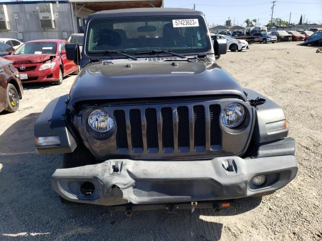 1C4GJXAG5KW666755 - 2019 JEEP WRANGLER SPORT GRAY photo 5