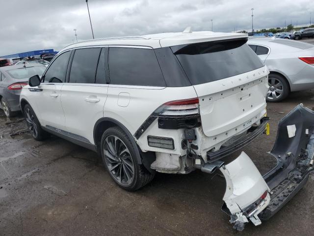 5LM5J7XC1MGL17075 - 2021 LINCOLN AVIATOR RESERVE WHITE photo 2