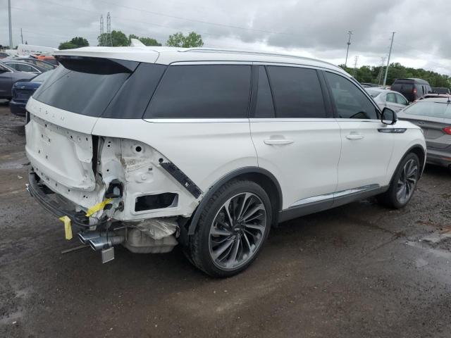 5LM5J7XC1MGL17075 - 2021 LINCOLN AVIATOR RESERVE WHITE photo 3