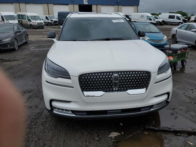 5LM5J7XC1MGL17075 - 2021 LINCOLN AVIATOR RESERVE WHITE photo 5