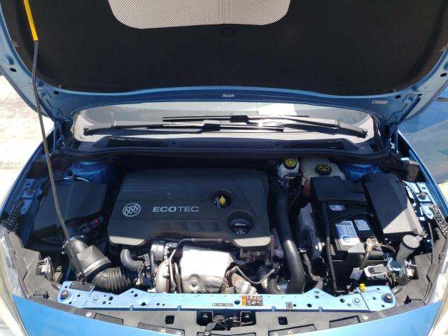 W04WJ3N5XHG022677 - 2017 BUICK CASCADA SPORT TOURING BLUE photo 11