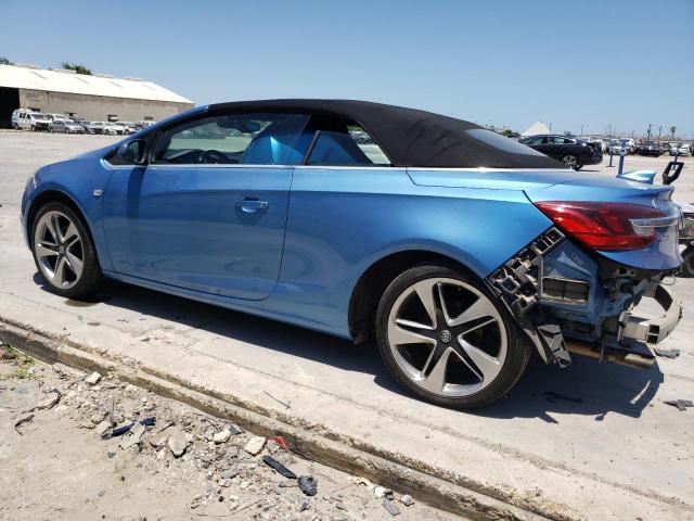 W04WJ3N5XHG022677 - 2017 BUICK CASCADA SPORT TOURING BLUE photo 2