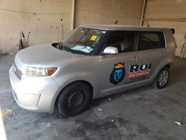 JTLKE50E181019962 - 2008 TOYOTA SCION XB SILVER photo 1