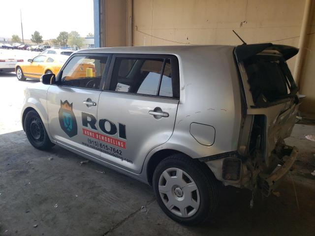 JTLKE50E181019962 - 2008 TOYOTA SCION XB SILVER photo 2