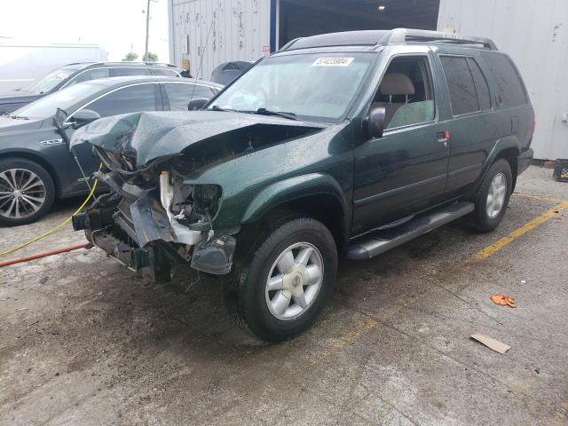 JN8DR09Y32W728156 - 2002 NISSAN PATHFINDER LE 绿色 照片 1