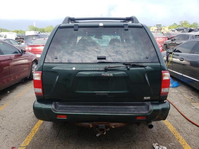 JN8DR09Y32W728156 - 2002 NISSAN PATHFINDER LE 绿色 照片 6
