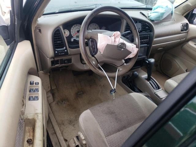 JN8DR09Y32W728156 - 2002 NISSAN PATHFINDER LE 绿色 照片 8