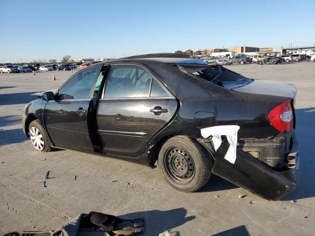 4T1BE32K42U583996 - 2002 TOYOTA CAMRY LE BLACK photo 2