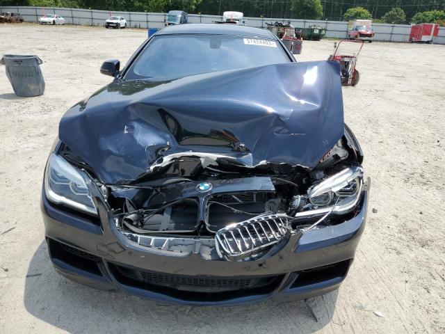 WBA6D0C57GG432752 - 2016 BMW 640 I GRAN COUPE BLUE photo 5